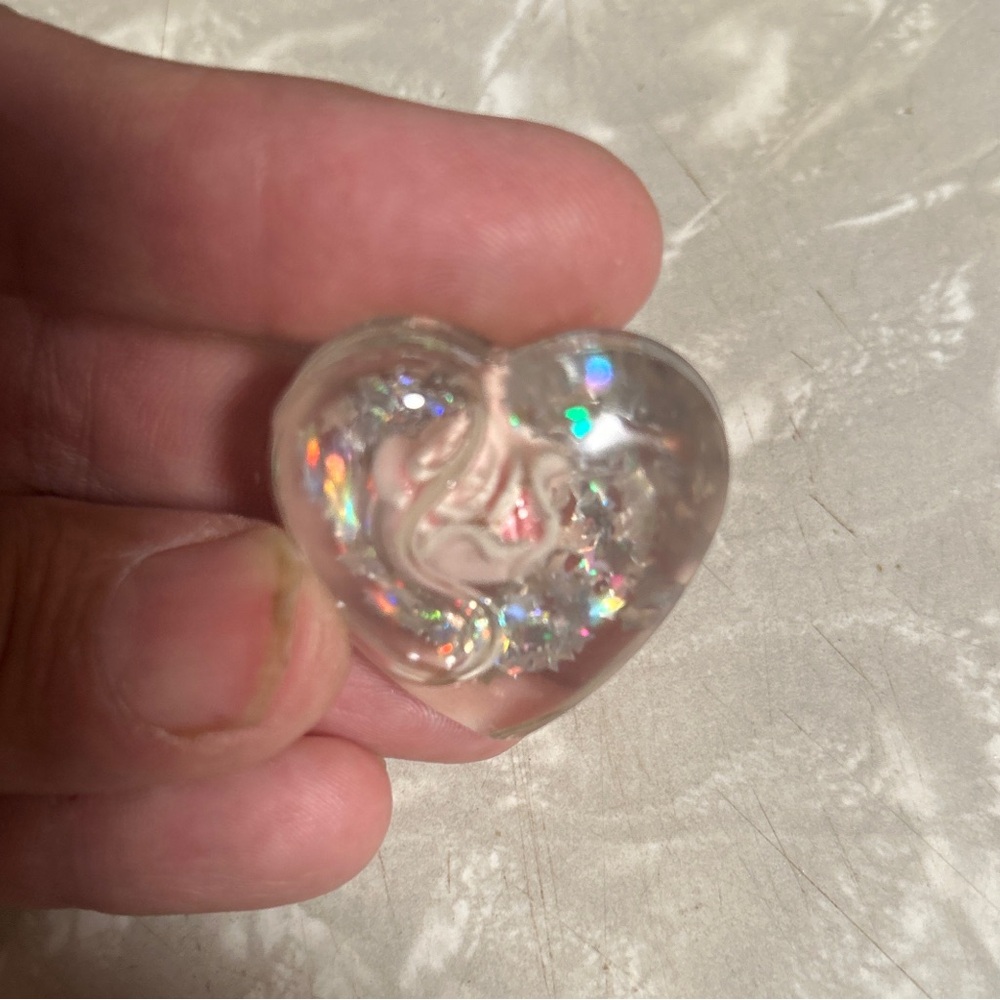Resin key charms